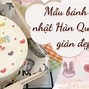 Bánh Sinh Nhật Style Hàn Quốc