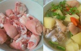 Canh Đu Đủ Hầm Móng Giò