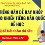 Đi Du Học Hàn Quốc Học Tiếng Trung Quốc Có Khó Không